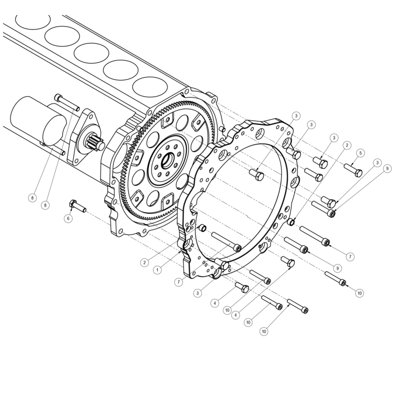 Kit d'Adaptation Boîte de Vitesse BMW M50 & M57 sur Moteur Toyota 1JZ & 2JZ